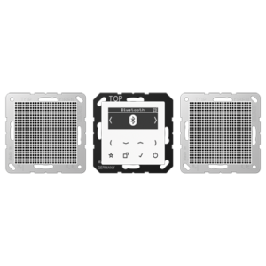 JUNG Serie A — Smart Radio DAB+ BT estéreo. A bl. alpi (DABA2BTWW)