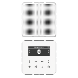 JUNG Serie CD — Smart Radio DAB+ BT mono. CD bl. alpi (DABCD1BTWW)