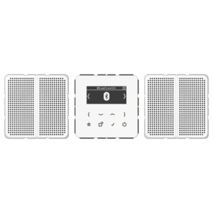 JUNG Serie CD — Smart Radio DAB+ BT estéreo. CD bl. alpi (DABCD2BTWW)