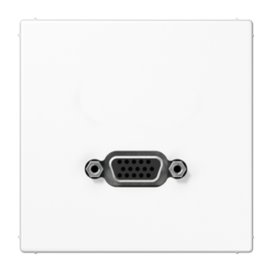 JUNG LS 990 · Plástico — Placa de conexión VGA — Colores