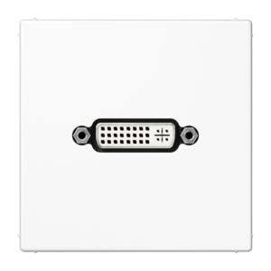 JUNG LS 990 · Plástico — Placa de conexión DVI — Colores
