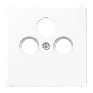 JUNG LS 990 — Placa central SAT/TV/FM