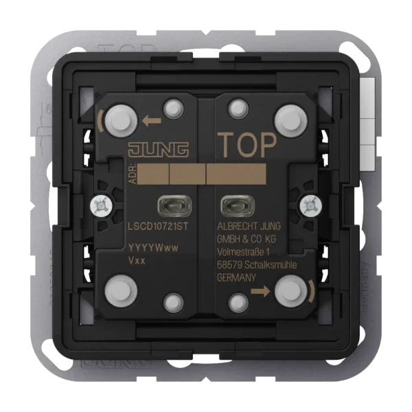 JUNG F10 Pulsador KNX estándar 2 fases Secure