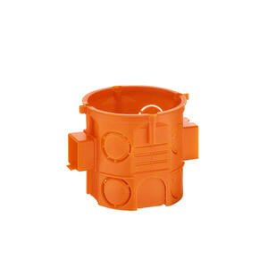 Caja de conexiones empotrada de 60 mm de profundidad