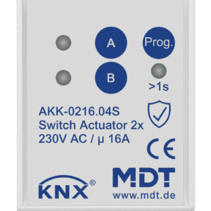 MDT Actuador de conmutación AKK Secure, 2–24 canales