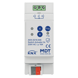 MDT Actuador de conmutación AKK Secure, 2–24 canales