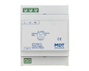 MDT Fuente de alimentación, 4SU DIN, 750 mA, SELV de 24 V CC