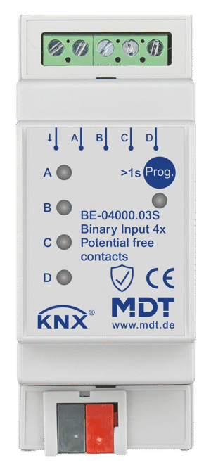 MDT Entrada binaria MDT BE Secure, 4–32 canales