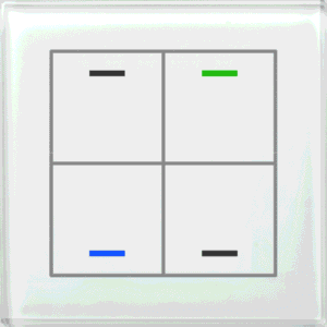 MDT Pulsador de cristal Glass Push Button II Light Secure