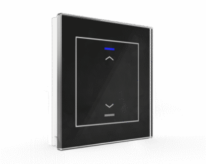 Glass Push Button II Lite Persianas 1 Negro