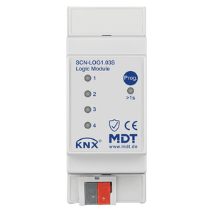 MDT Módulo lógico KNX, 2SU DIN, Secure