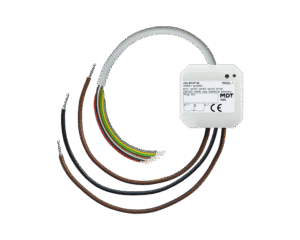 MDT KNX Actuador de Persianas JAL empotrable de 1 canal, 6 A, 100-230 V AC, con 4 entradas binarias