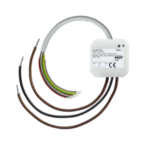 MDT KNX Actuador de Persianas JAL empotrable de 1 canal, 6 A, 100-230 V AC, con 4 entradas binarias