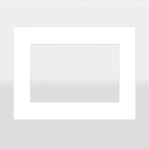 MDT marco de 10", acabado de cristal, blanco, para pantalla táctil de 10"