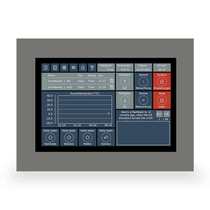 MDT KNX Pantalla táctil VisuControl, de 10“ / 25,6 cm