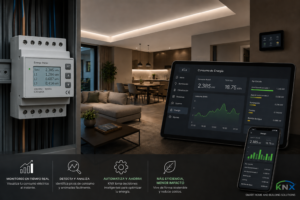 Medidores inteligentes en una casa KNX