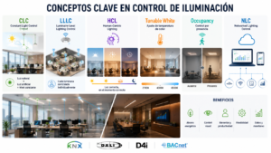conceptos de control de iluminación