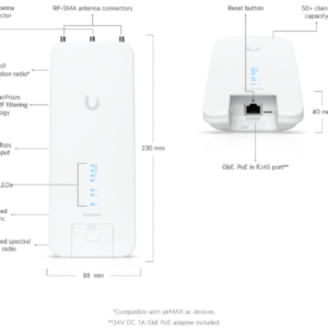 Ubiquiti airMAX Rocket Prism 5AC - RP-5AC-GEN2