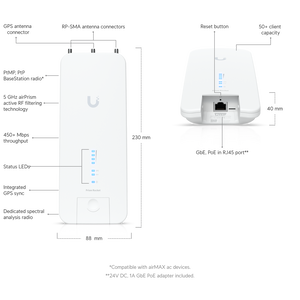 Ubiquiti airMAX Rocket Prism 5AC - RP-5AC-GEN2