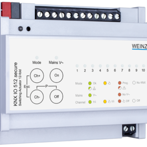 Weinzierl Actuador de conmutación KNX IO 512 secure