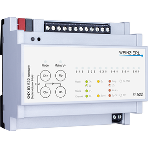 Weinzierl Actuador de persianas KNX IO 522 secure