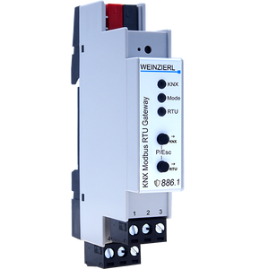 Weinzierl Gateway KNX Modbus RTU 886.1 secure