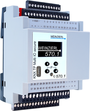 Weinzierl KNX TP Multi IO 570.1 secure - 48 E/S