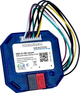 Weinzierl Entrada binaria KNX IO 430 secure