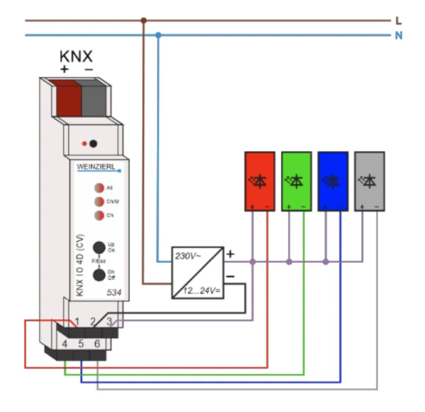 KNX IO 534 CV