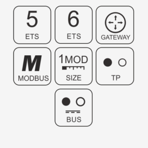KNX MODBUS RTU GATEWAY 886