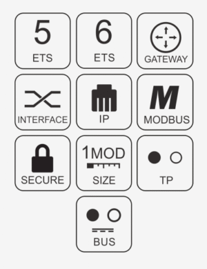 KNX MODBUS TCP GATEWAY 716