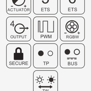 KNX TP BLUE IO 550 CV SECURE