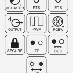 KNX TP BLUE IO 550 CV SECURE