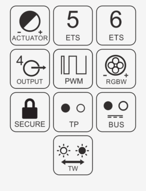 KNX TP BLUE IO 550 CV SECURE