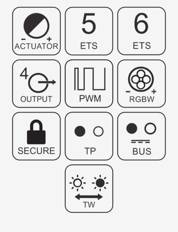 KNX TP BLUE IO 550 CV SECURE