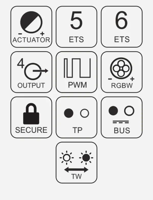 KNX TP BLUE IO 550 CV SECURE