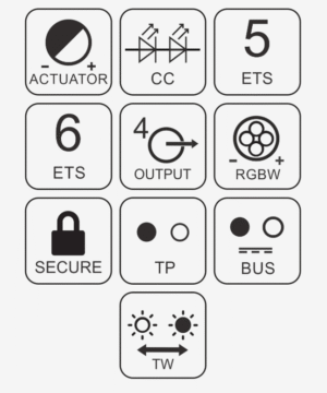 KNX TP BLUE IO 551 CC SECURE