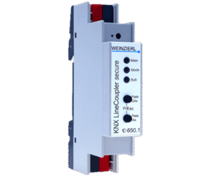 Weinzierl Acoplador de línea KNX 650.1 secure