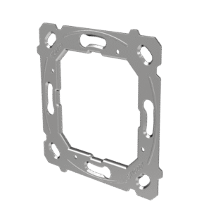 Zennio Accesorio de montaje metálico para Flat AmbienT, Flat 55 Display v2, Flat Display v2, Flat RGB 55/70/X, Flat Sensato v2, IWAC Display v3, Presentia W, Soft Push Button, Tecla RGB 55/70/X, Z28, Z35 v3