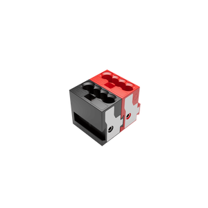 Zennio Clema bus KNX. WAGO 243-211 Gris-Rojo