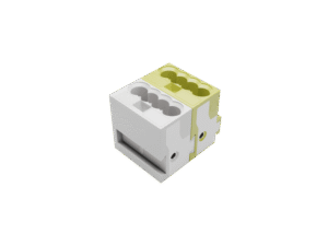 Zennio Clema bus KNX. WAGO 243-212 Amarillo-Blanco