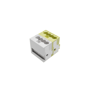 Zennio Clema bus KNX. WAGO 243-212 Amarillo-Blanco
