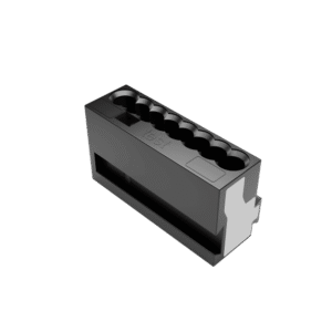 Zennio Microclema de 8 hilos para cuadro de mecanismos. Gris