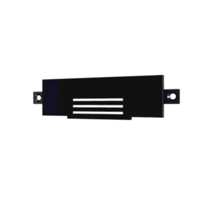 Zennio GetFace IP - Piezas para convertir una unidad básica níquel en negra.