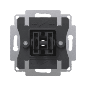 Zennio ZS55. Mecanismo conmutador doble 10 AX / 250 V ~ (sin tapa 8300019xx)