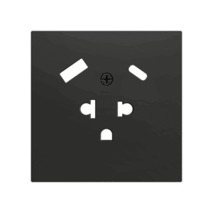 Zennio ZS70. Tapa para base de enchufe euroamericano con USB C y A 70X70 mm