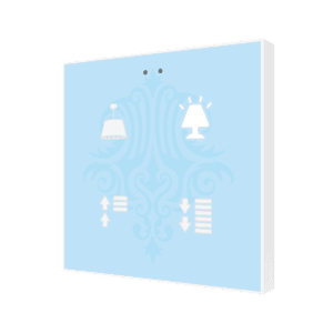 Flat V2 1/2/4/6 Pulsador Capacitivo Retroiluminado