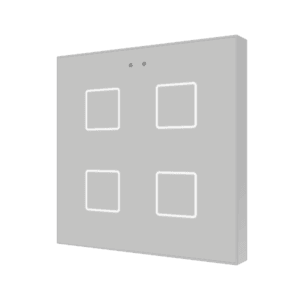 Flat V2 1/2/4/6  Pulsador Capacitivo Retroiluminado