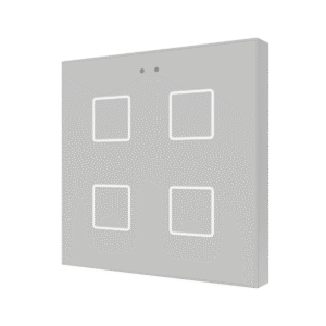 Discontinuado – Zennio Flat V2 1/2/4/6 Pulsador Capacitivo Retroiluminado