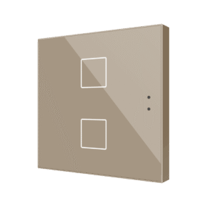 Discontinuado – Zennio Flat V2 1/2/4/6 Pulsador Capacitivo Retroiluminado